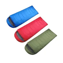 

Comfortable Large Single Sleeping Bag Warm Cotton Camping Sleeping Bags 15~5degree Waterproof Camping Hiking Sleeping Beach Bed