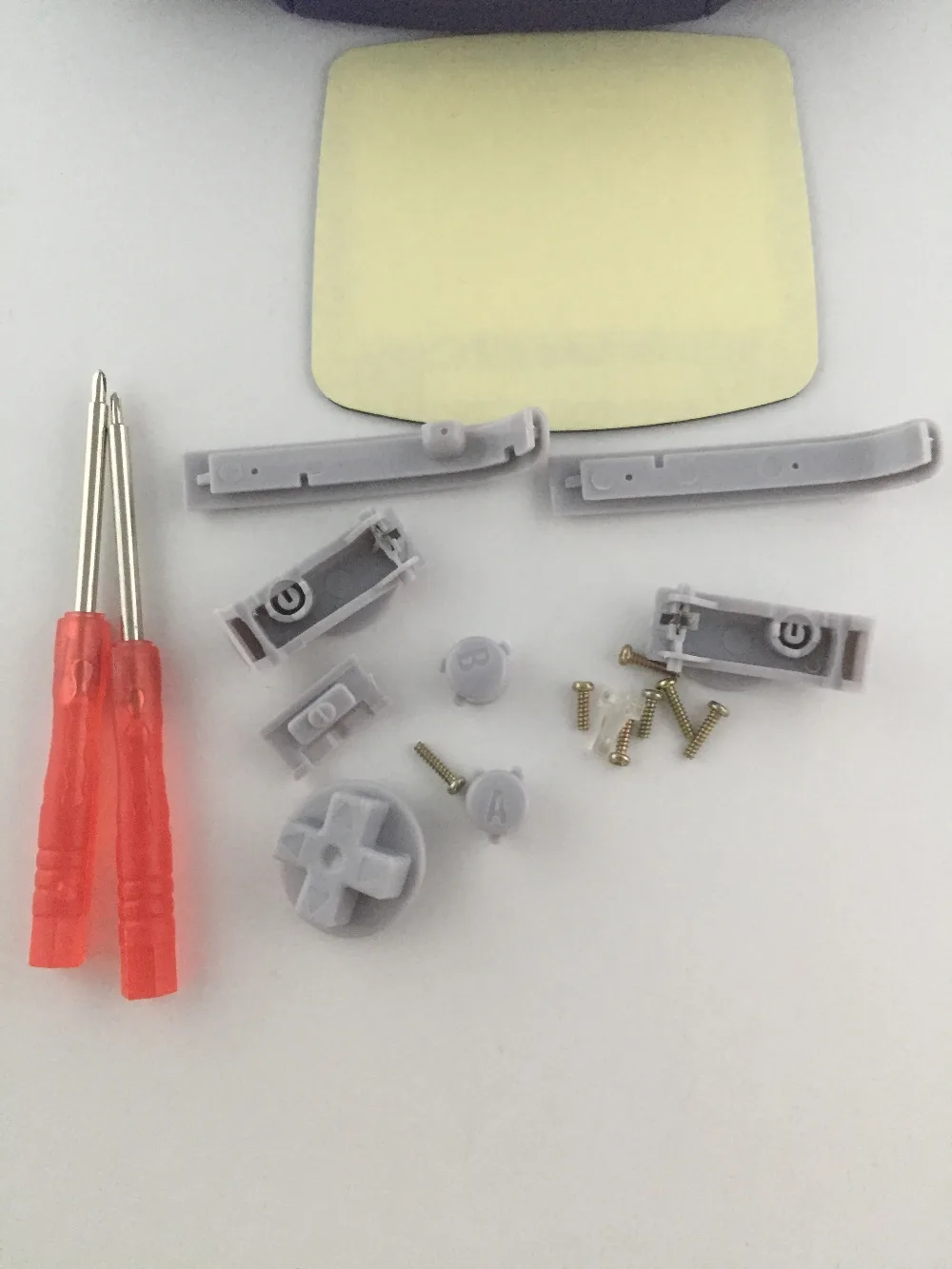 Blue Full Set classic Housing Shell Case Cover Repairt Parts for Nintendo GBA Housing for Gameboy Advance W/ Screwdriver buttons