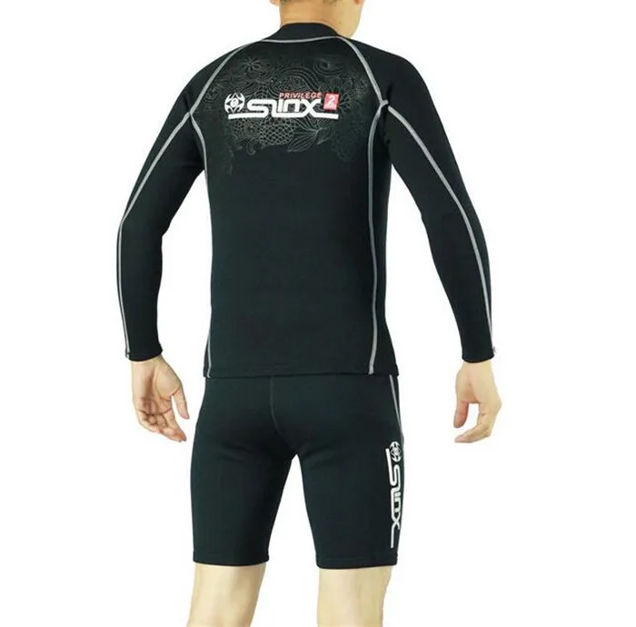 SLINX 2mm Neoprene Men Water sports Jackets Scuba Diving Suit Snorkeling Spearfishing Wetsuit Keep Warm Jacket Swimwear