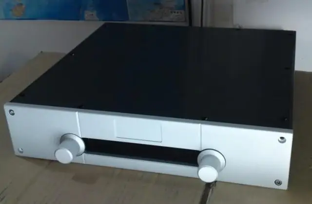D 037 CNC полностью алюминиевый корпус чехол для корпуса самостоятельного усилителя