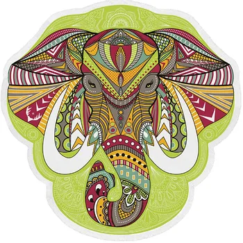 

New Indian Hot Elephant Beach Throw Towel Tapestry Picnic Mat Blanket Tapestry Rainbow Stripes Travel