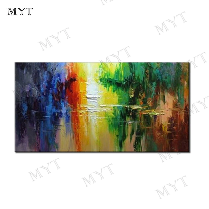

Myt Professional Artist Pure Handmade High Quality Paintings For Kitchen Oil Painting On Canvas Abstract Picture Art Painting