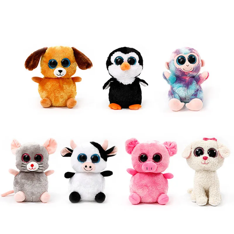 Ty Beanie BOOS peluche muñeca 22 cm felpa suave peluche Panda unicornio Leopard gran Ojos Ty juguetes para bebés Ty Beanie BOOS peluche muñeca 22 cm felpa suave peluche Panda unicornio Leopard gran Ojos Ty juguetes para bebés