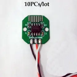 10 шт. зашифрованный диск AS5600 кодировщик 12-разрядный I2C/вывод pwm программируемый бесконтактных потенциометра Магнитный ротационный датчик