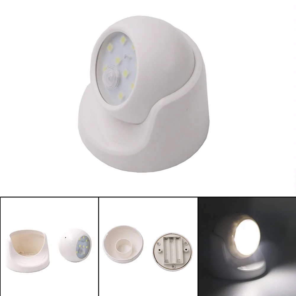 Security 9 LED Led Motion Sensor 360 Degree Rotation Children's Nightlight Auto PIR IR Infrared Detector Lamp Motion Night Light Security 9 LED Led Motion Sensor 360 Degree Rotation Children's Nightlight Auto PIR IR Infrared Detector Lamp Motion Night Light