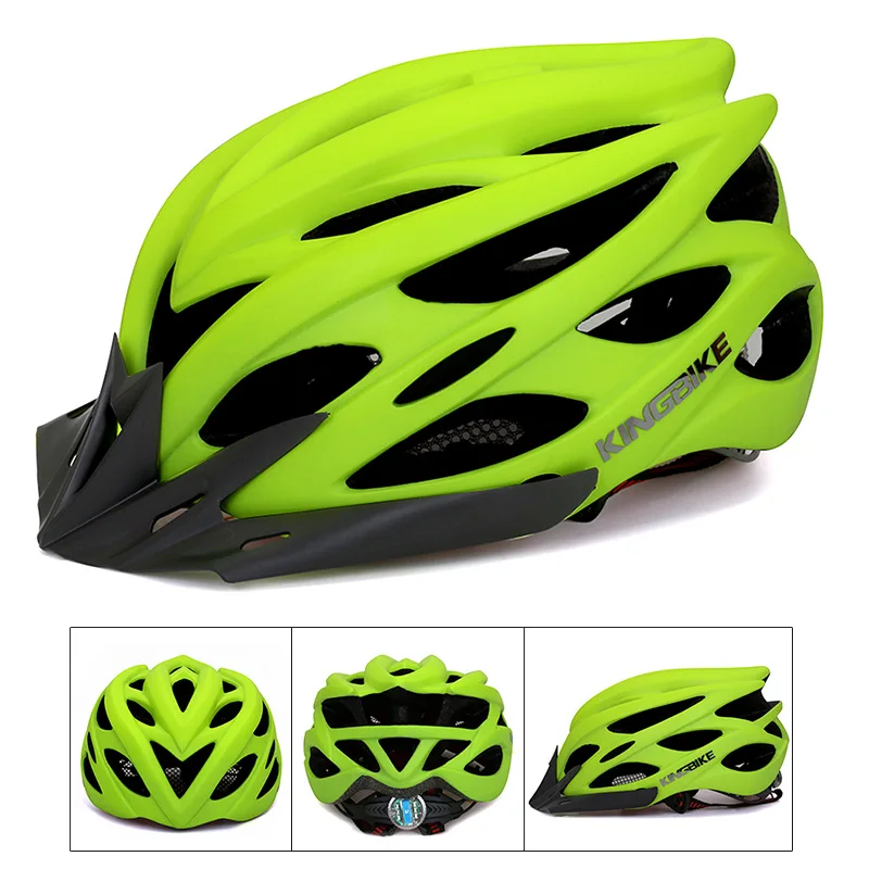 Велосипедные шлемы для мужчин и женщин, шлем, задний светильник для горной дороги, велосипедные шлемы цельного формования, велосипедные шлемы Casco Ciclismo, матовый зеленый