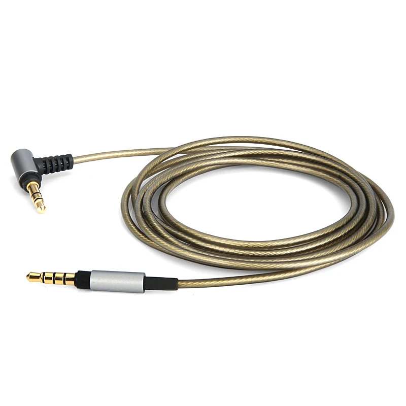 4 фута/6 футов сменный посеребренный аудиокабель для наушников Audio Technica AR5BT MSR7 SR5