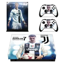 Cristiano Ronaldo Lionel Messi Xbox One X Skin Sticker Cover