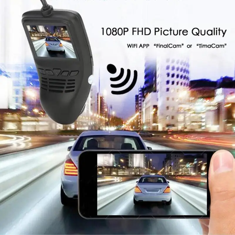 

2inch LCD WiFi 1080P FHD Car DVR Camera Dual Lens Video Recorder G-sensor Night Vision Dash Cam Car Accessories