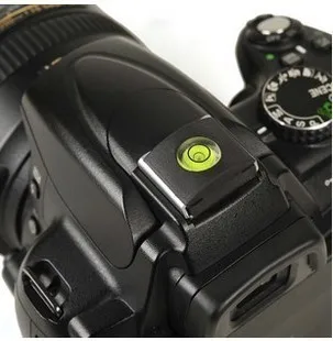 1 шт. Новый камера пузырь Дух Уровень шт./лот/Горячий башмак крышка протектор для Nikon canon DSLR