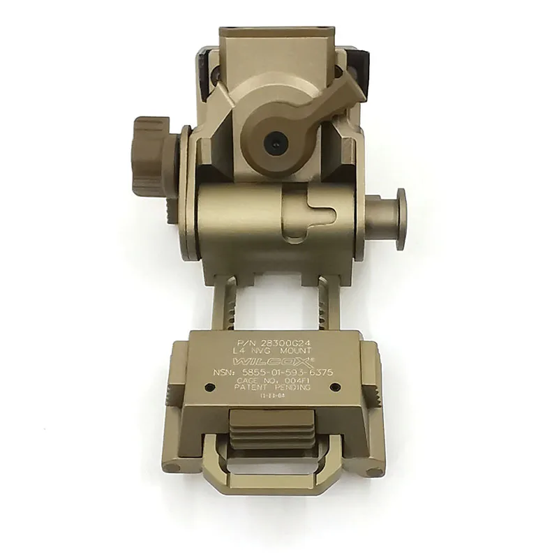  Tactical Hunting L4G24 CNC Mount Aluminum Frame Helmet Accessories Mount Arm for PVS15/18