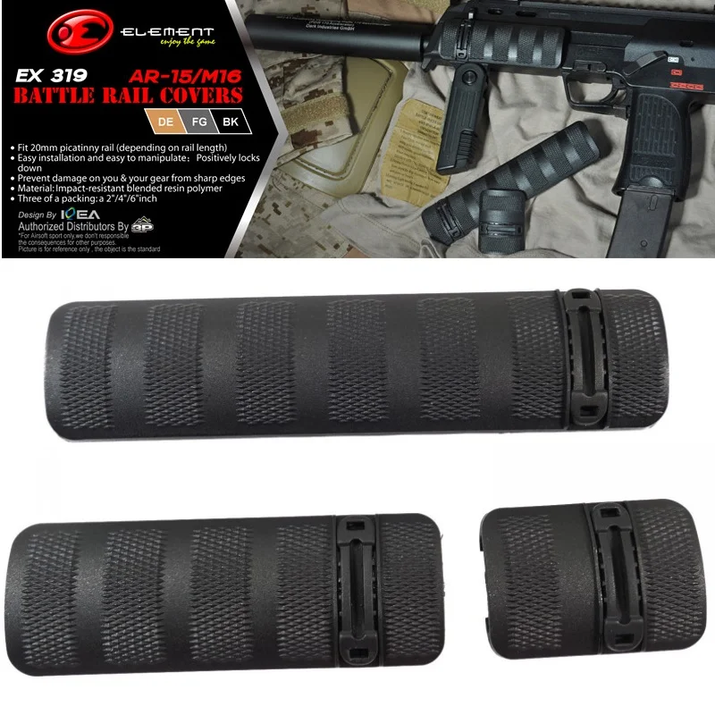 Element Airsoft AR15 M16 Крышка для боевого рельса Handguard Picatinny Rail 20 мм Охотничий Тактический