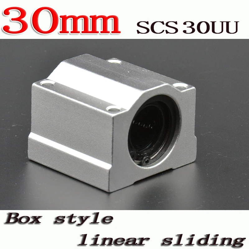 1pcs/lot SC30UU SCS30UU for 30mm linear rails linear motion ball slide units CNC parts Linear guides 1pcs/lot SC30UU SCS30UU for 30mm linear rails linear motion ball slide units CNC parts Linear guides