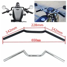 Универсальный руль 22 мм, руль, трубы, Круизер, чоппер, поплавок, кафе, гонщик, старошкольный скутер, внедорожный для Honda CG125 2000-2008