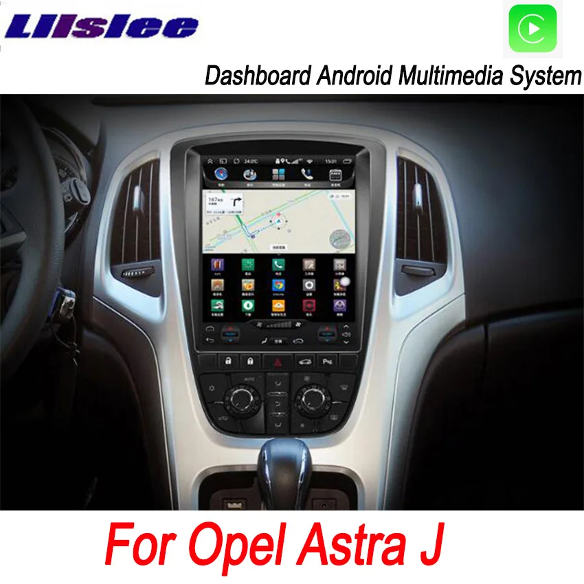 Liislee 2 din Android для Opel Astra J большой экран Автомобильный мультимедийный плеер gps навигация Видео Радио Зеркало Ссылка