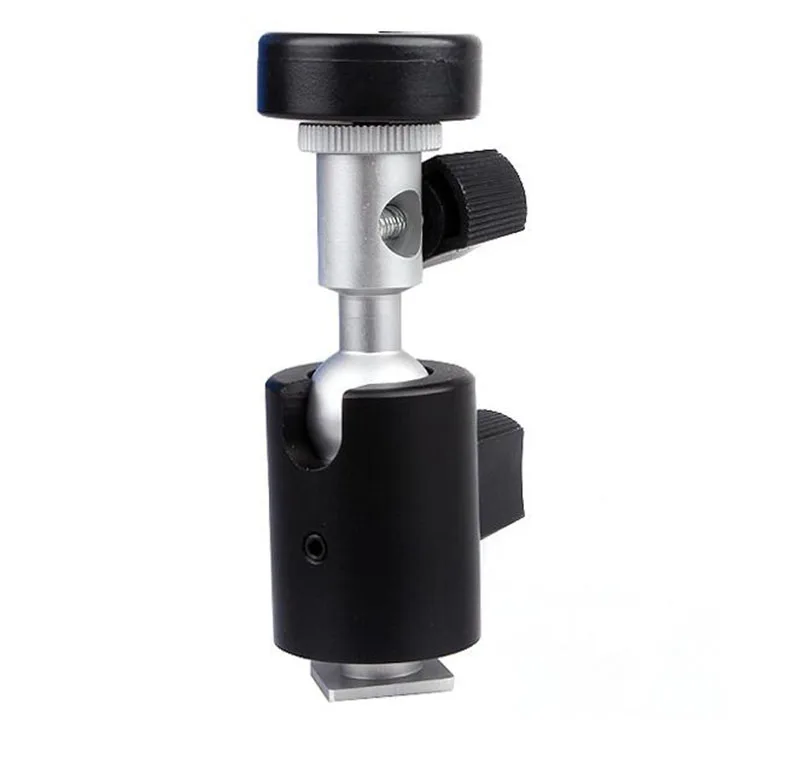

Universal 360 Degree Swivel 1/4 Camera Flash Hot Shoe Adapter Umbrella Holder Light Stand Bracket Type C Photography Accessory