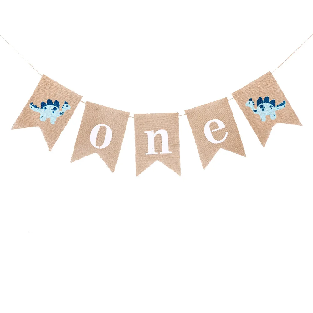 Dinosaur First Birthday banner First Birthday Banner One High Chair Banner,Banner, Dinosaur High Chair Banner High Chair Banner