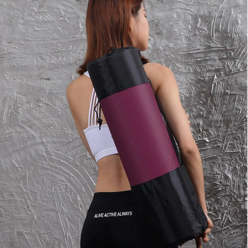 JUFIT 1830*610*10MM NBR Yoga Mat High Quality Exercise Sports Mats Fitness Gym Environmental Tasteless Pad With Border JUFIT 1830*610*10MM NBR Yoga Mat High Quality Exercise Sports Mats Fitness Gym Environmental Tasteless Pad With Border