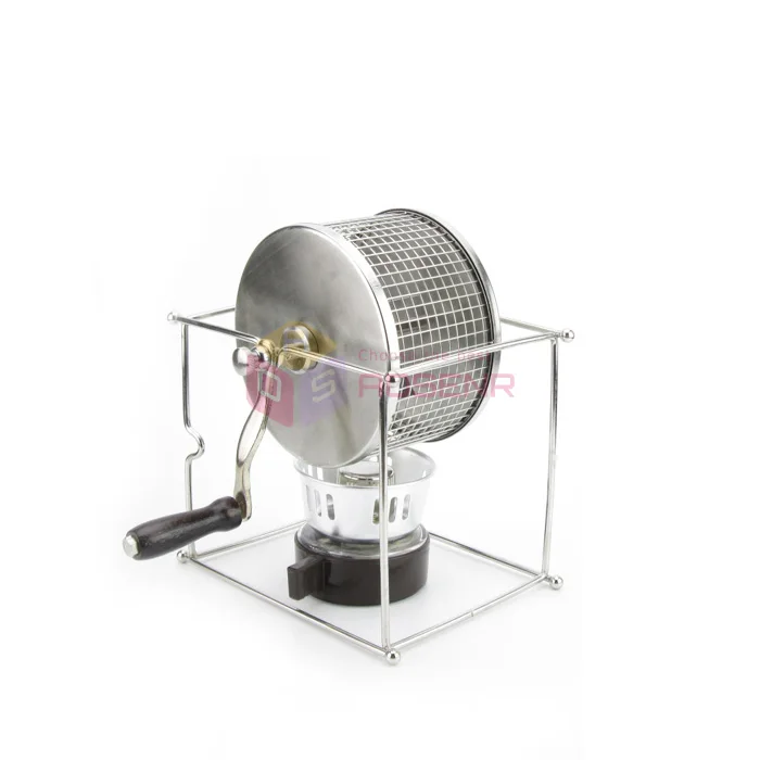 NEW Stainless Steel Manual Coffee Bean Roaster Machine Hand Use Maker
