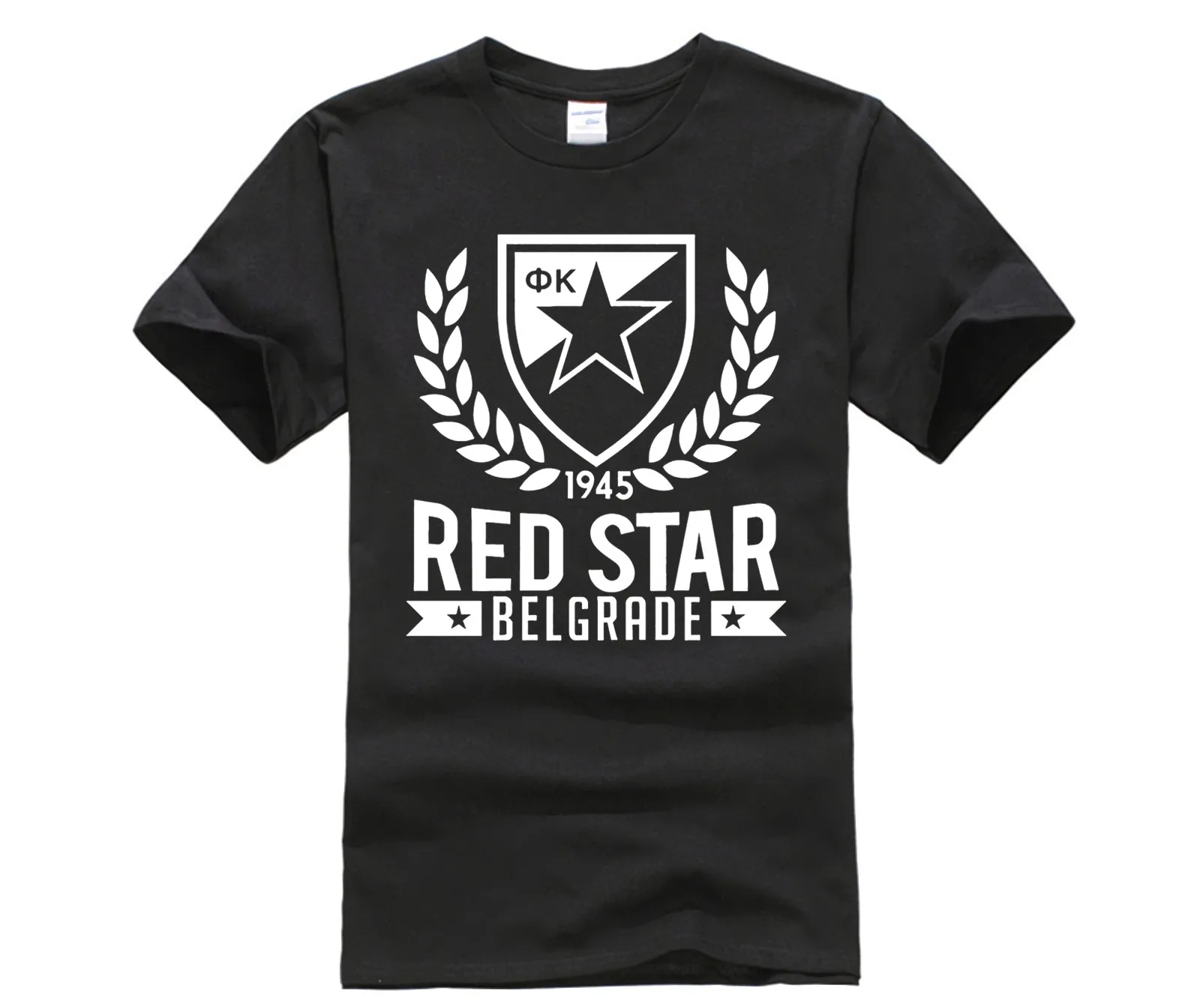 

Red Star Belgrade Serbia T Shirt red home Camiseta Crvena Zvezda club Marko Petkovic dragan stojkovic T shirt Miodrag Bozovic