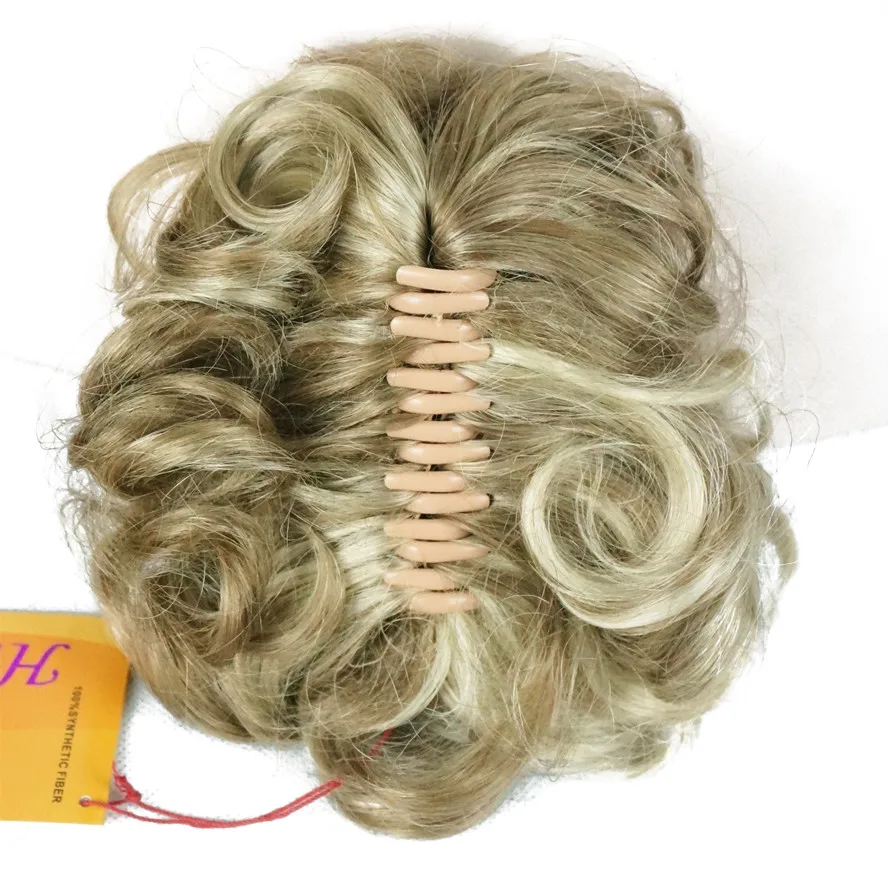 StrongBeauty короткий кудрявый коготь клип на волосы конский хвост шиньон синтетический парик для наращивания 42 цвета