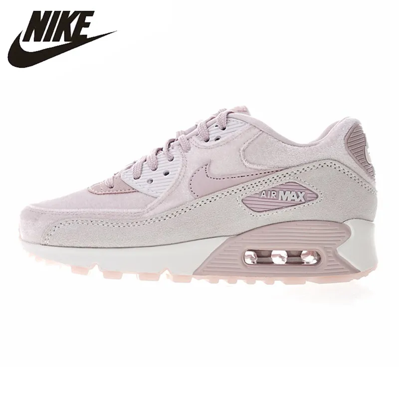 

Nike Air Max 90 Women's Running Shoes, Outdoor Sneakers Shoes, Grey, Non-slip Breathable Shock Absorbing 898512 600