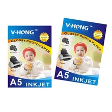 Офисные, домашние, вечерние, водонепроницаемые, A5 5,82x8,26 дюймов, покрытие, идентификационная бумага, карта, изображение, альбом, принтер, фото, глянцевая бумага