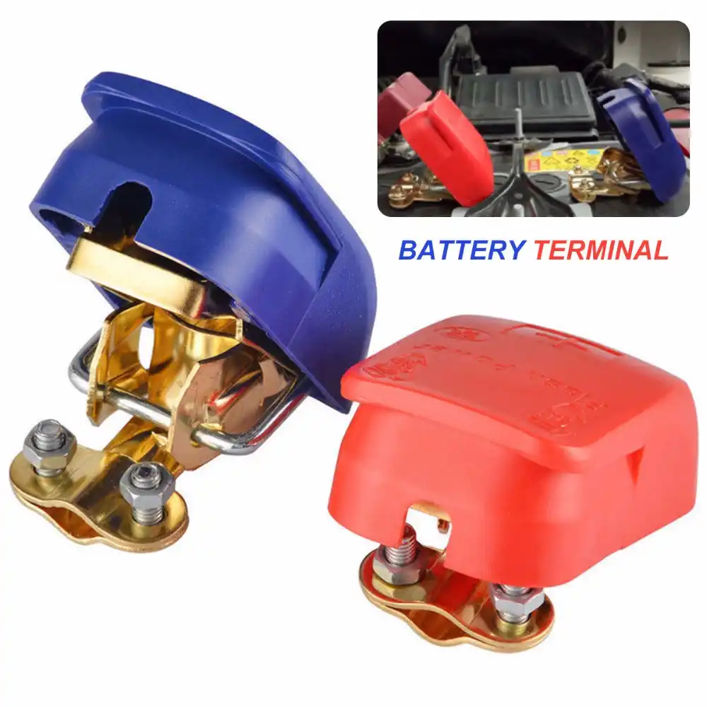 2pc Quick Release Car Battery Terminal 