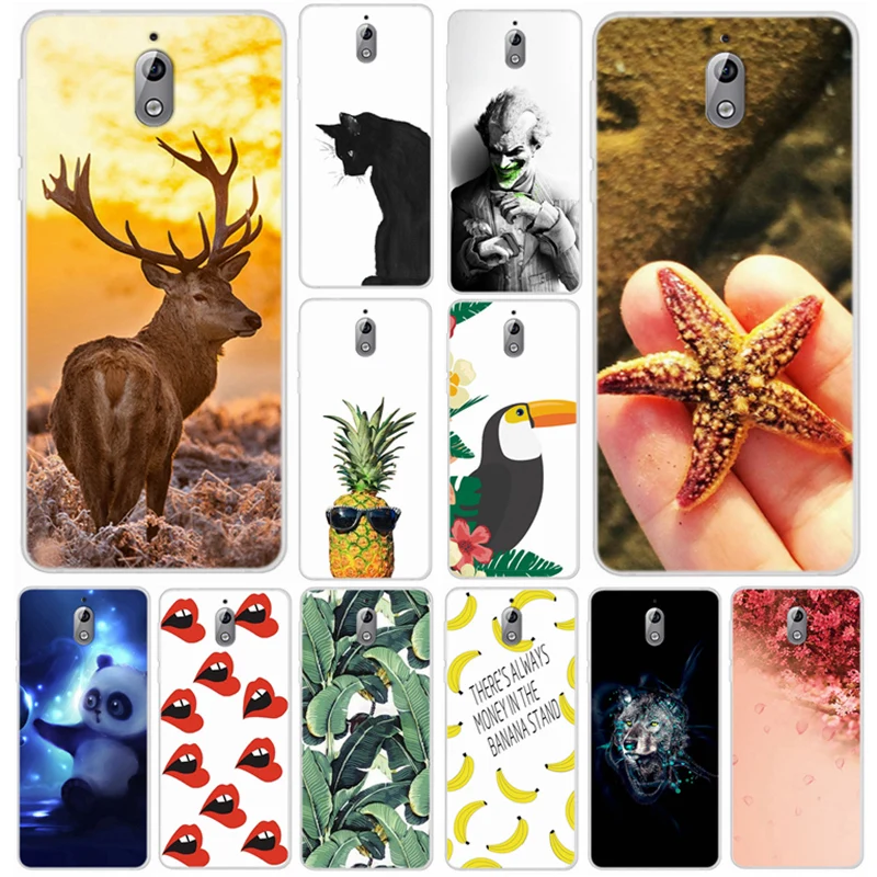 

Case For Nokia3.1 TA-1063 Phone Cover Silicon For Nokia3 2018 TA-1049 TA-1057 Cases Cartoon Skin For Nokia 3 2017 ta-1032 ky303