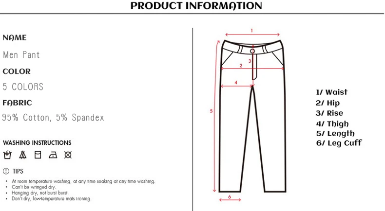 Product Information-Pants0