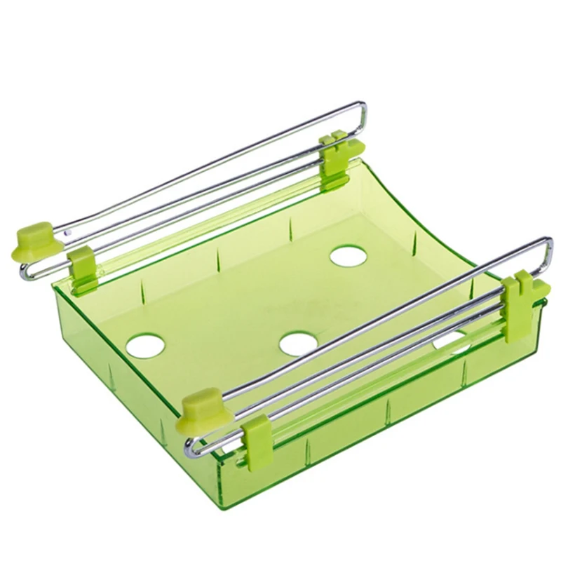 

Refrigerator Shelf Rack Holder Refrigerator Shelf Support Pull-out Containers for fridge linen Organizer Saver Food Storage Box