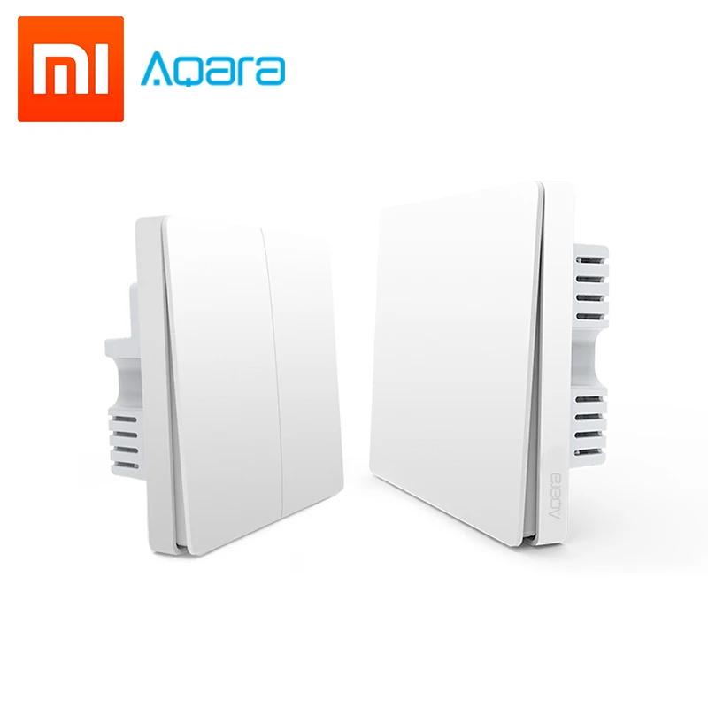 

Xiaomi Aqara Wall Switch Light Switch ZigBee Device APP Wireless Smart Control Work with Mi Sensors Xiaomi Smart Home Automation