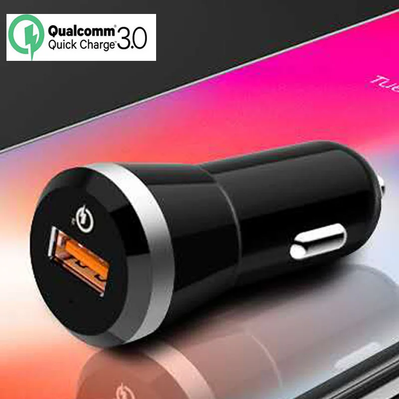 

Fiuzd Car Charger Quick 3.0 USB Charger for for redmi k20 pro redmi 7 note 7 fast Car Charger for huawei mate 20 p30 phone