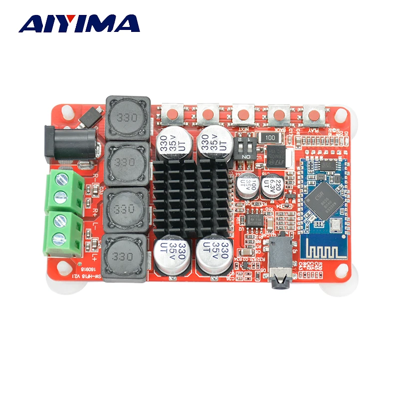 Усилитель Bluetooth AIYIMA TDA7492 плата 2X50W беспроводной 4 0 аудио приемник Цифровые