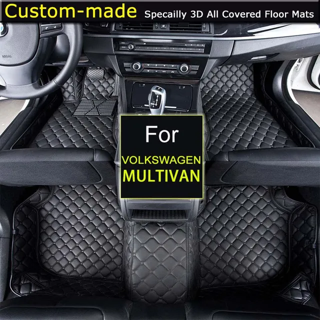 Car Floor Mats for VW Multivan Volkswagen Foot Rugs Auto Carpets Car