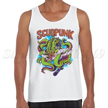 Новое поступление мужские модные безрукавки Godlike Octopus Art Design мультяшная Одежда для собак повседневные майки