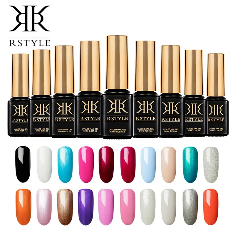 

Clearance Discount Hybrid 1PCS Nail Gel Polish Soak Off Nail Art Gel polish For Design Manicure Semi Permanent Gel Varnish