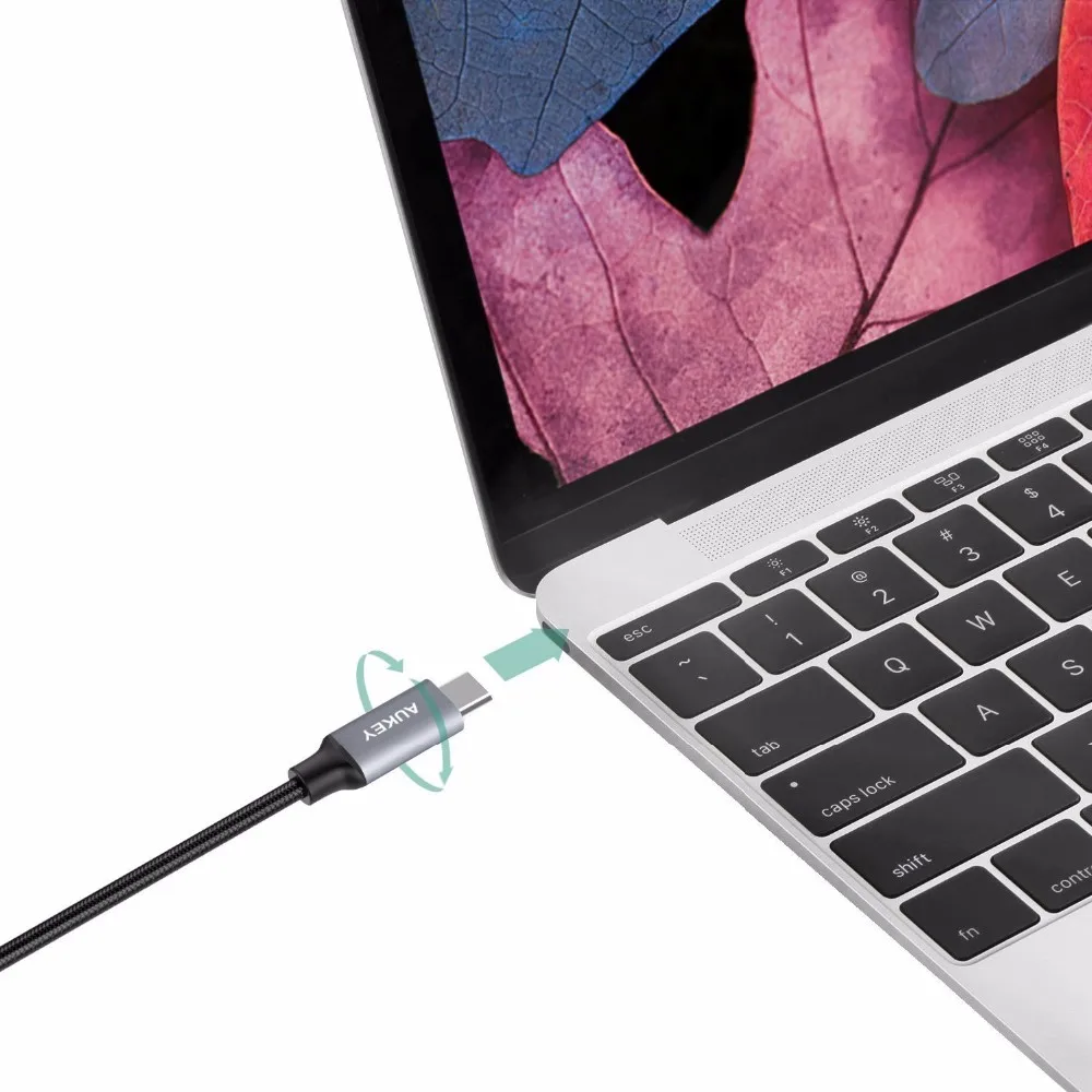 KABEL AUKEY CB-CD3 USB 3.0 to USB-C dł. 2m