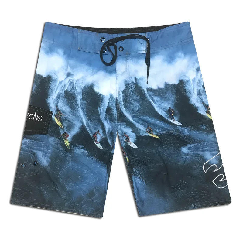 

Shoreline summer men surf surfing player picture shorts sports beach bandage tie super cool swimming shorts quick dry plus size