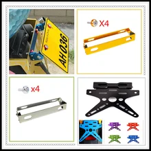 Motorcycle motobike License Holder Mount Bracket Number Plate for Ducati R 998B MONSTER 400 620 M797 M1100 S EVO 821 ST2