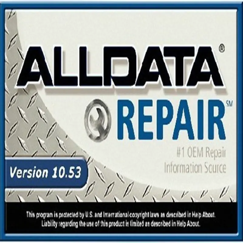 2017 Alldata v10.53 y software de reparación de Mithcell en 1 tb hdd instalado en tableta x201t (4g