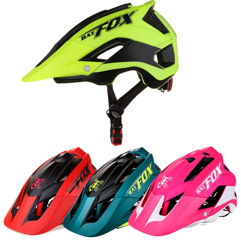 

Men / Women Bike Helmet Capacete Ciclismo BATFOX MTB Cycling Helmet Casco Bicicleta Racing Team BMX Bicycle Helmet