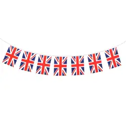 8,5 м Юнион Джек флаг баннеры строка 32 YOOX Великобритания Британский Флаг Союза овсянка гирлянды с баннерами d5