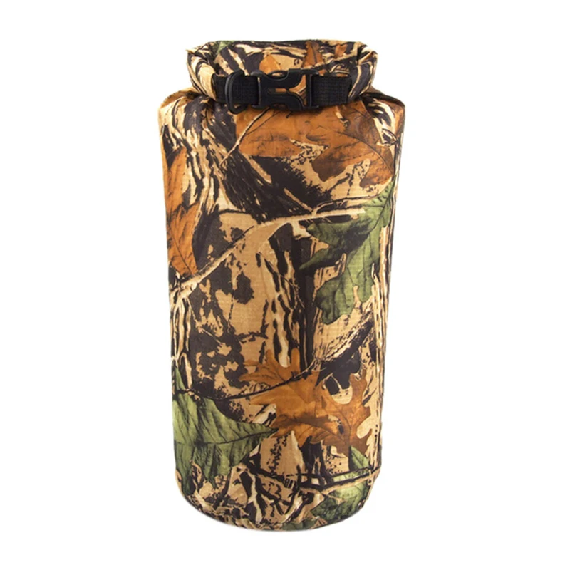 

Portable 8L Camouflage Waterproof Bag Storage Dry Bag For Outdoor Canoe Kayak Rafting Camping Climbing Hike