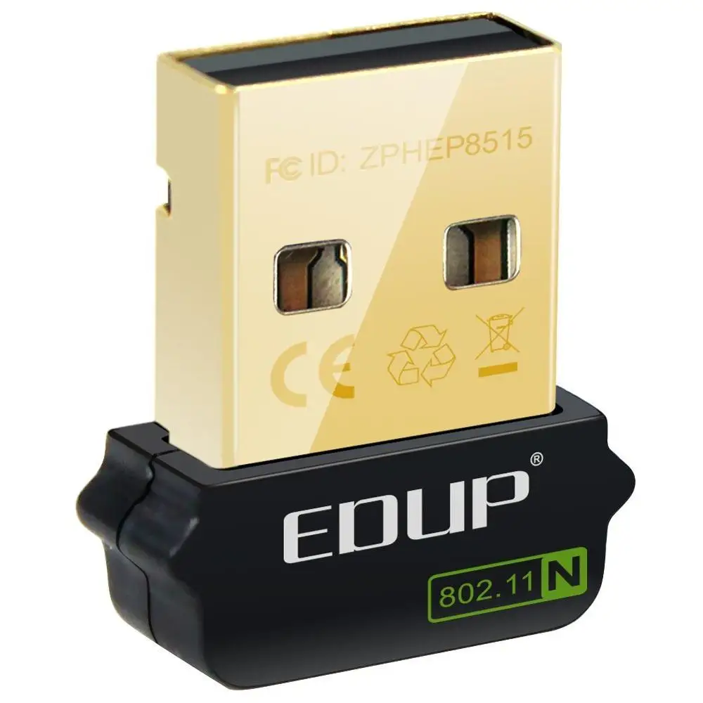 Мини USB 150 Мбит/с 802.11n wifi адаптер беспроводная сетевая карта EDUP EP-N8508GS драйвер для Raspberry без розничной упаковки