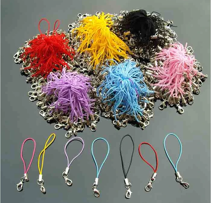 100pcs multicolor font b phone b font chain rope accessories for hama beads diy font b