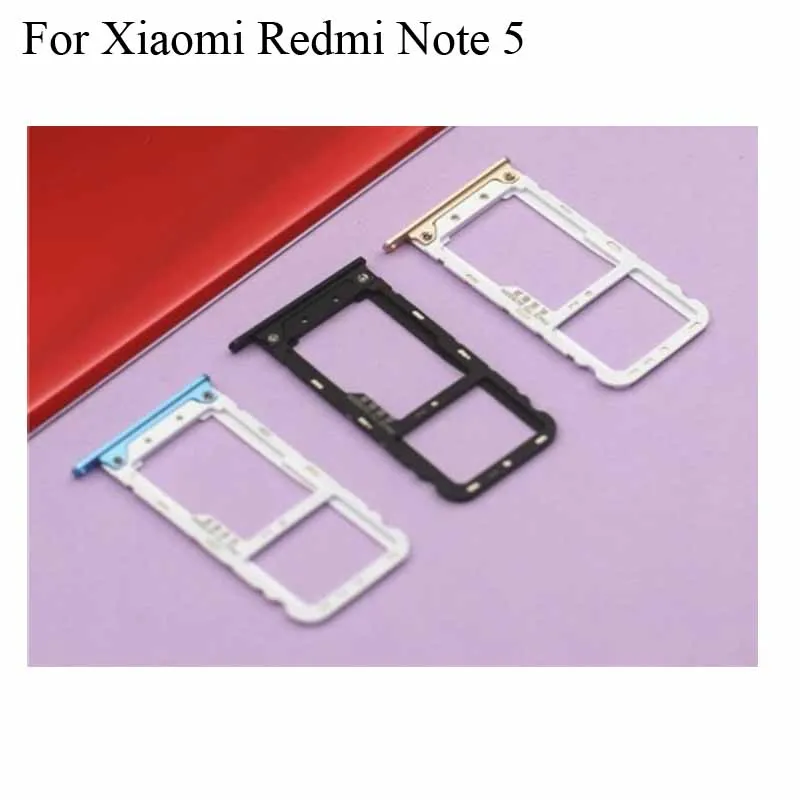 Для Xiaomi Redmi Note 5 Note5 держатель для sim карты Nano лоток карт Слот Note5|Корпусы и рамки