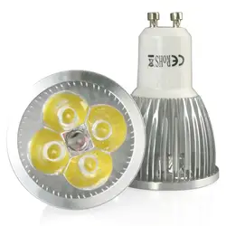 10 шт. GU10 светодио дный лампа 4 Вт высокое Мощность лампада удара светодио дный лампочки пятна теплый белый инвентаризации оформление