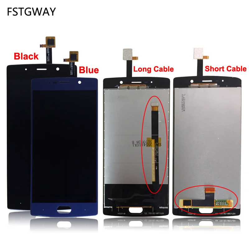 

For 5.5 inch Doogee BL7000 LCD Display+Touch Screen 100% Tested Screen Digitizer Assembly Replacement+Free Tools