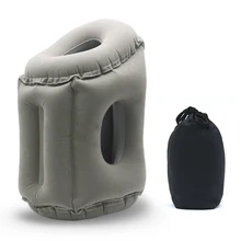 Портативная надувная подушка новая наружная подушка для путешествий на самолете мягкая подушка для тела поддержка спины складная подушка для шеи